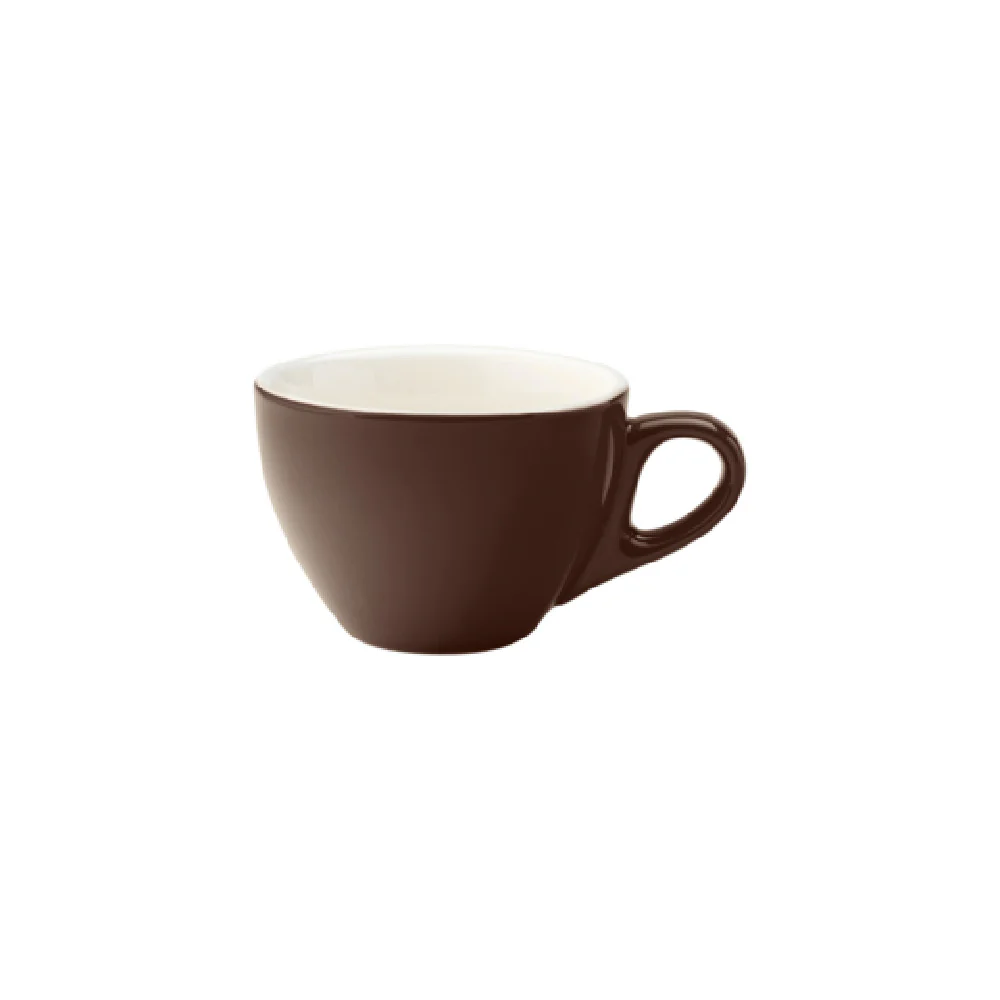 Steelite UCT8126 12.25 Oz Mighty Cup Porcelain Brown - 3 Dozen Cases