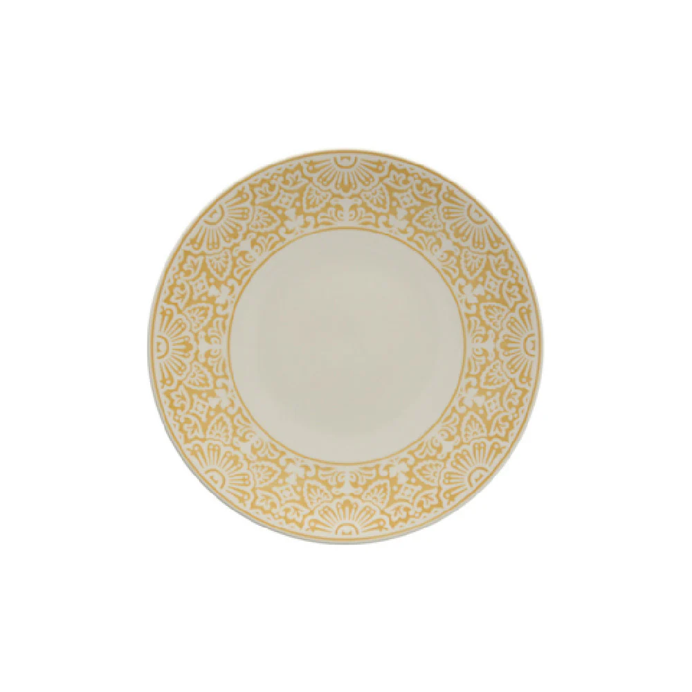 Fortessa STN.5603.15 10.75 Inch Coupe Dinner Plate China Honey