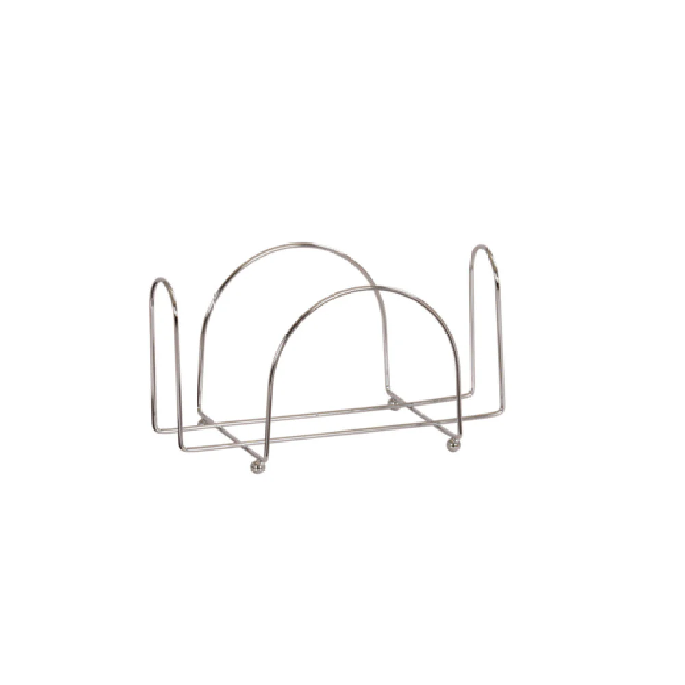 Cal Mil 23403-49 9 Inch Napkin Holder with Chrome Finish Metal