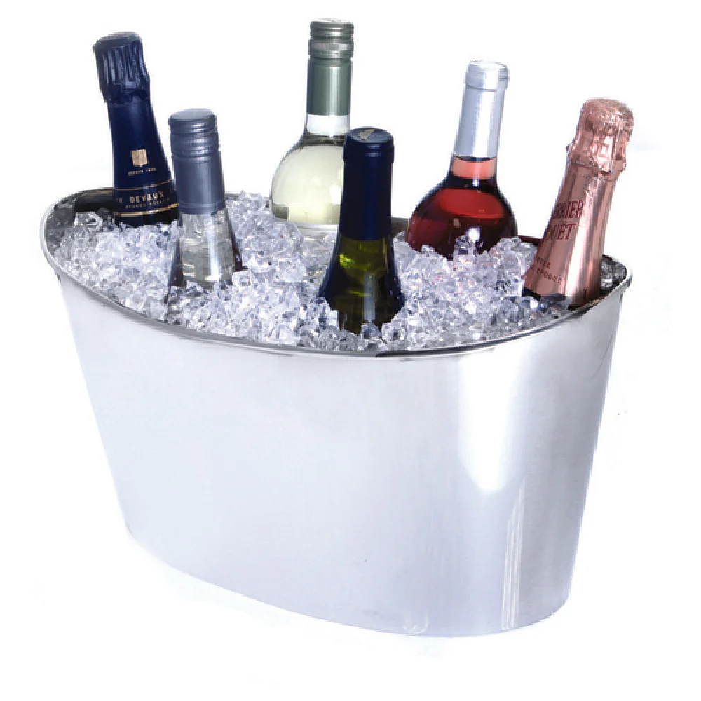 Steelite DW040166VSS 15-3/4 Inch Wine Cooler to Stainless Steel - Wine Bucket Steelite DW040166VSS 15-3/4 Inch Wine Cooler to Stainless Steel - Wine Bucket