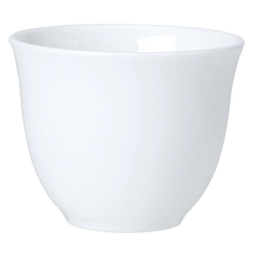Steelite 82000AND0237 3.25 Oz Arabic Cup Whiteware Bone China - Non-Stackable