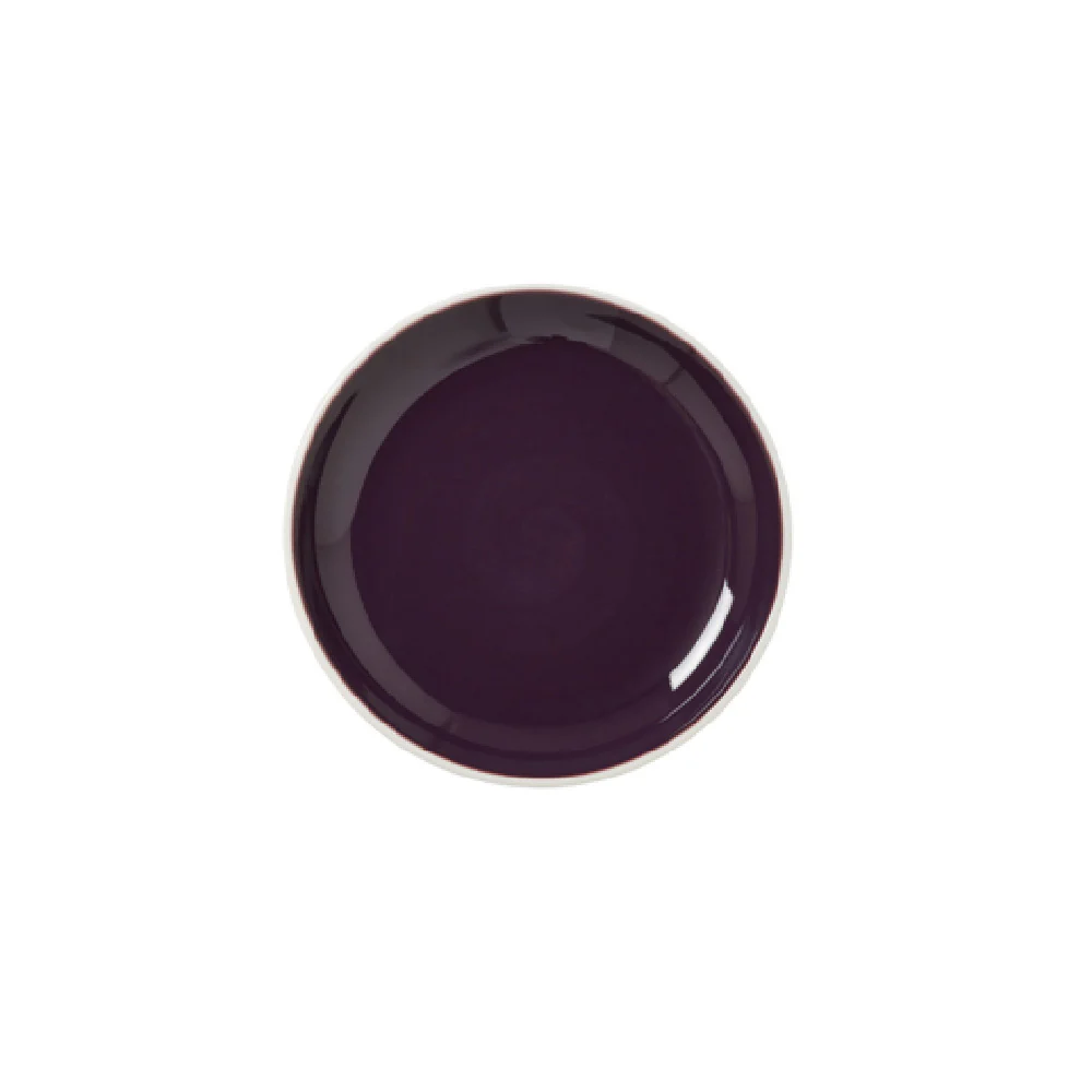 Steelite 12190630 6.0 Inch Coupe Plate Nyx Damson Ceramic - Pack of 1 Dozen Steelite 12190630 6.0 Inch Coupe Plate Nyx Damson Ceramic - Pack of 1 Dozen