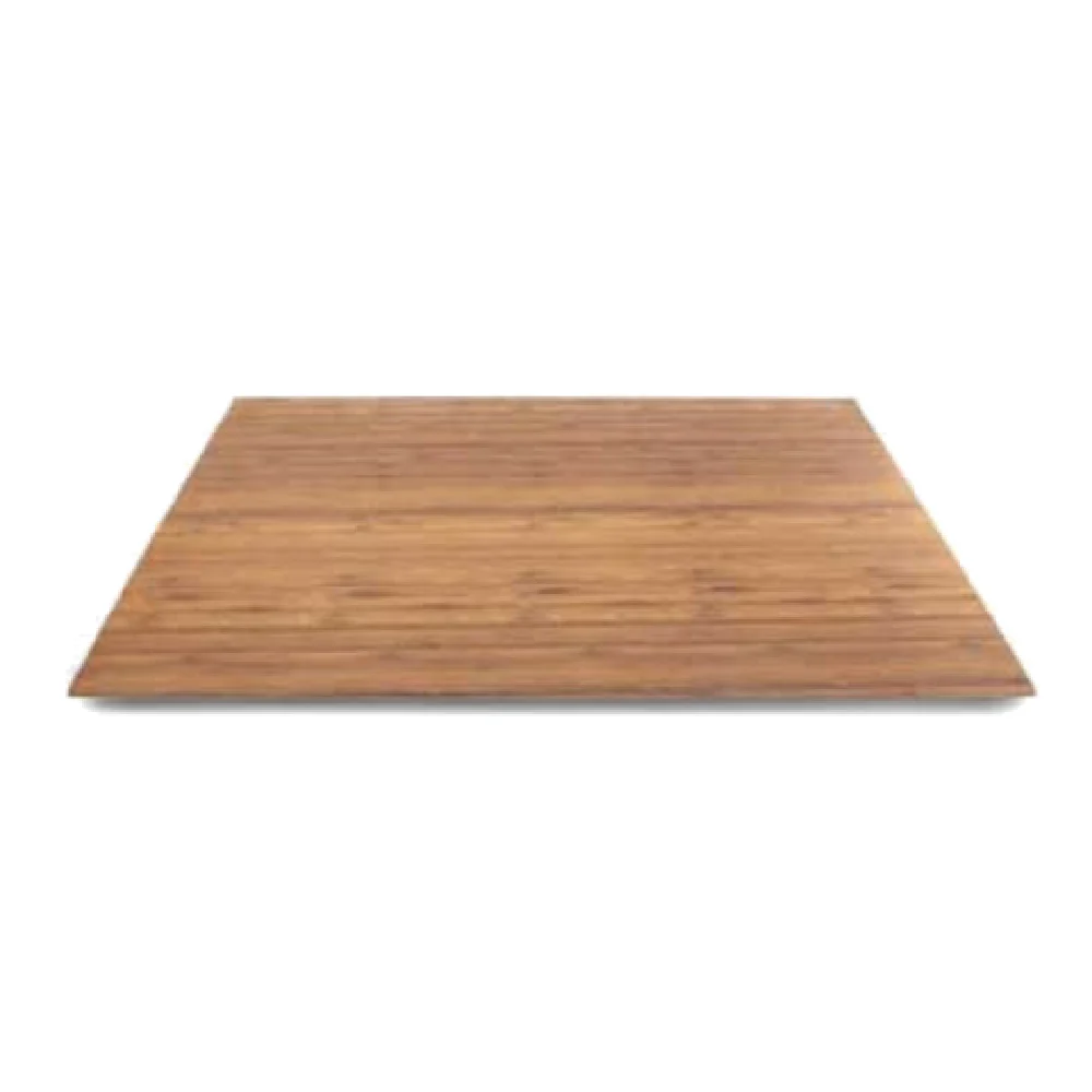 GET Enterprises M2415-BB 24 Inch Rectangular Display Riser Shelf Melamine Faux Bamboo Finish GET Enterprises M2415-BB 24 Inch Rectangular Display Riser Shelf Melamine Faux Bamboo Finish
