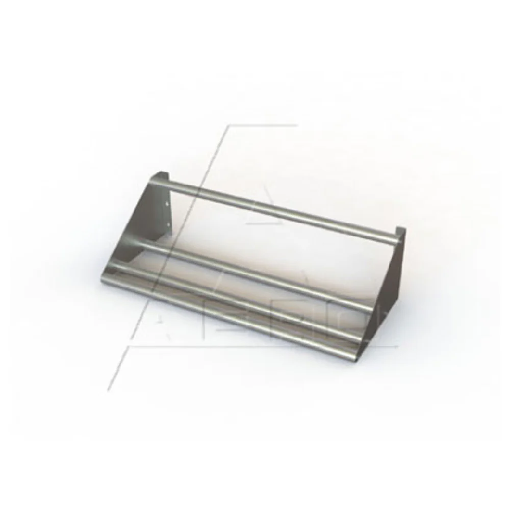 AERO Manufacturing 3SKTW-2142 42 to 60 Inch wall mounted Slant Wall Shelves stainless steel AERO Manufacturing 3SKTW-2142 42 to 60 Inch wall mounted Slant Wall Shelves stainless steel