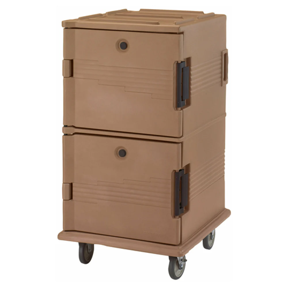 Cambro UPC1600SP157 29 Inch Front Loading Food Pan Carrier with Security Package Coffee Beige Cambro UPC1600SP157 29 Inch Front Loading Food Pan Carrier with Security Package Coffee Beige