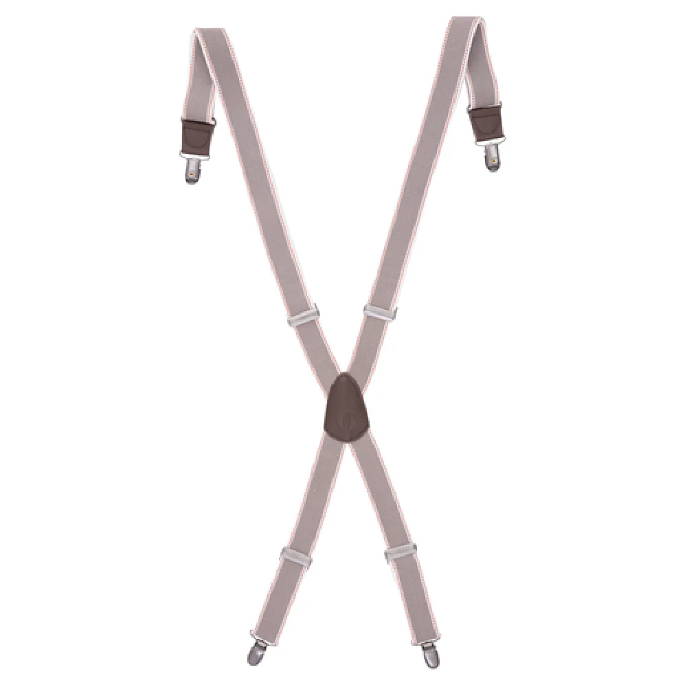 Chef Works XNN02NCO0 1-1/4 Inch Natural Chocolate Pant Suspenders Chef Works XNN02NCO0 1-1/4 Inch Natural Chocolate Pant Suspenders