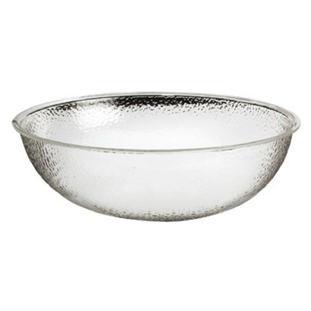 Cal Mil 401-18-34 17-3/4 Inch Clear Acrylic Salad Bowl 16 Quarts Pebble Design Cal Mil 401-18-34 17-3/4 Inch Clear Acrylic Salad Bowl 16 Quarts Pebble Design