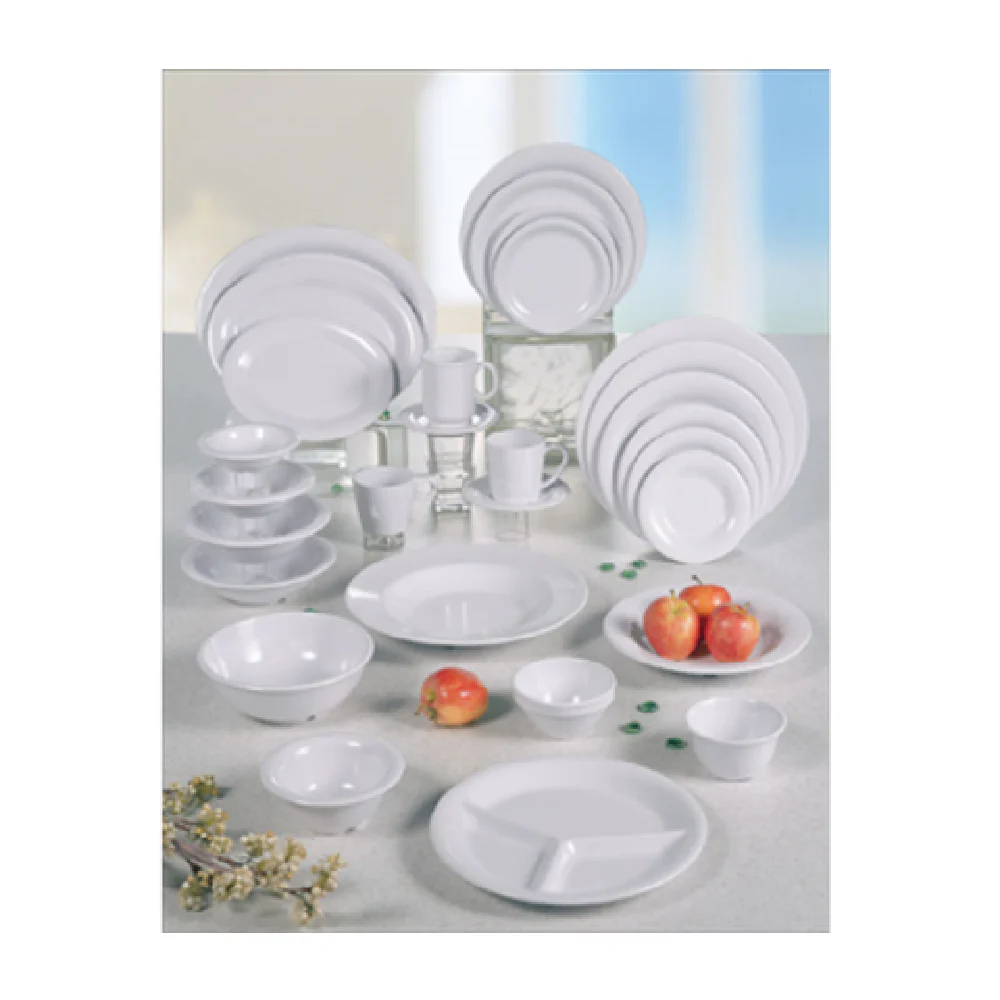 Thunder Group CR5807W 32 Oz Salad Bowl Break Resistant Melamine White Thunder Group CR5807W 32 Oz Salad Bowl Break Resistant Melamine White