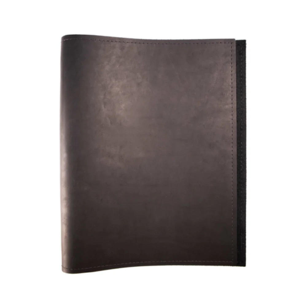 Risch GENUINE-BINDER 8.5X11 Oil-Tanned Leather Binder 8-1/2 Inch with 3 Rings Risch GENUINE-BINDER 8.5X11 Oil-Tanned Leather Binder 8-1/2 Inch with 3 Rings