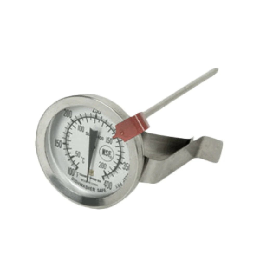Thunder Group SLTHD400 100 to 400 F Deep Fry and Candy Thermometer Stainless Steel