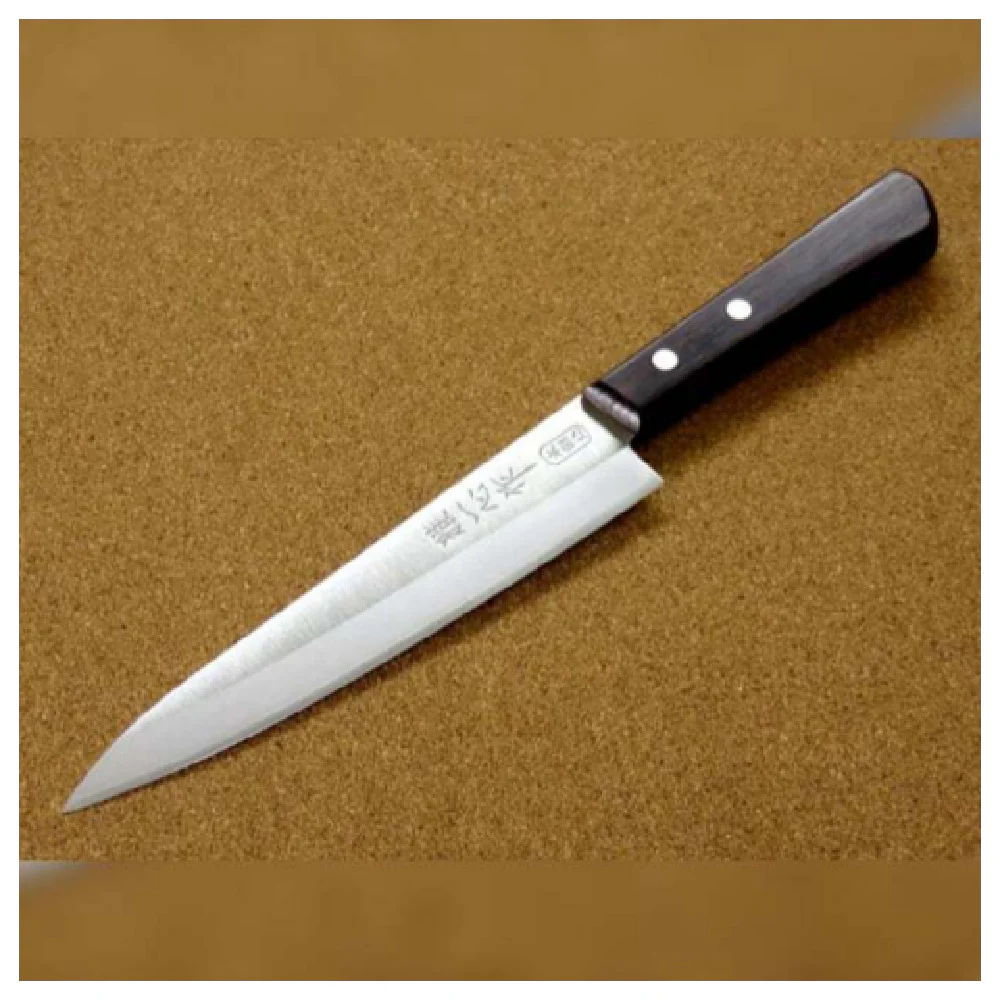 JB Prince Z502 5.9 Inch Stainless Steel Blade Wooden Handle Utility Knife