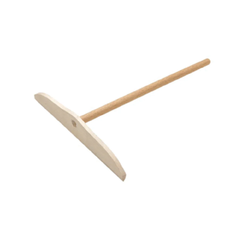 Matfer 71950 15-3/4 Inch Crepe Dough Scraper T-shaped Beechwood Matfer 71950 15-3/4 Inch Crepe Dough Scraper T-shaped Beechwood