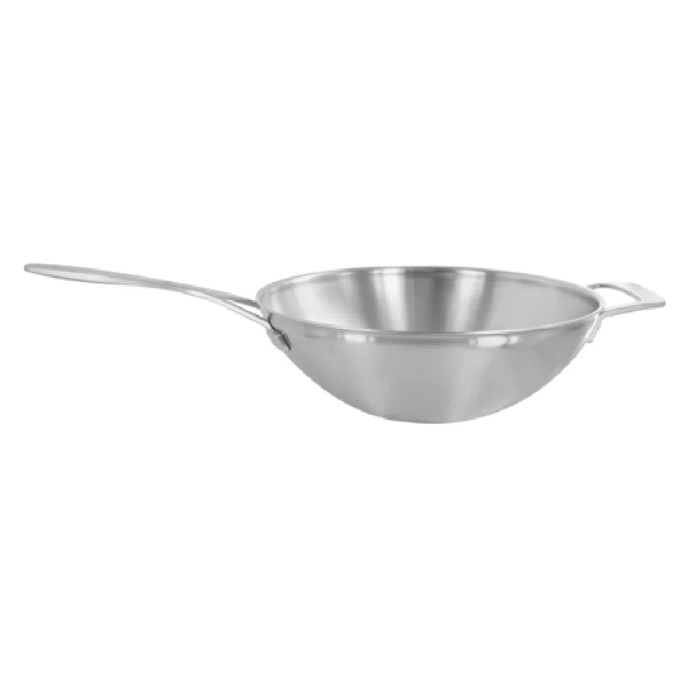 Zwilling 48930 5 Quart Wok Pan Induction Ready with Helper Handle Aluminum Core