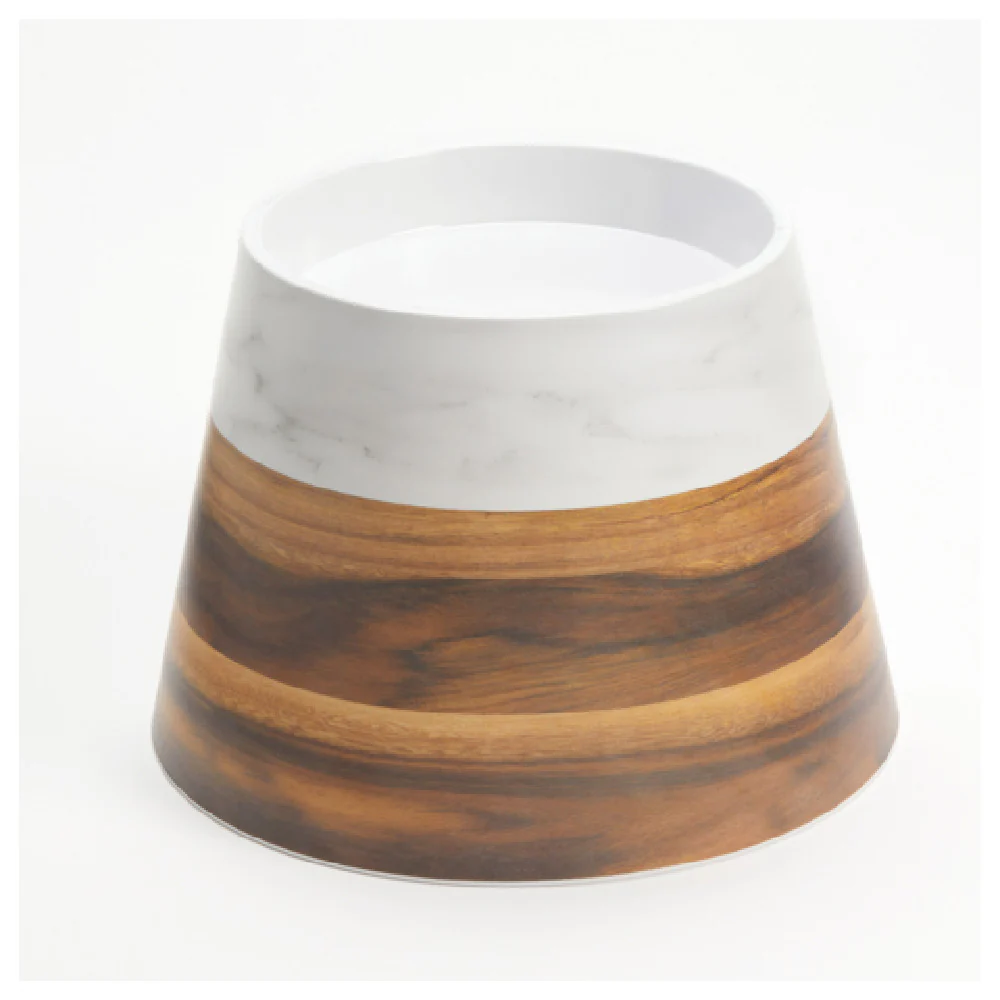 American Metalcraft JBASEMEL8 11 Inch Juice Dispenser Base Melamine Acacia and Marble American Metalcraft JBASEMEL8 11 Inch Juice Dispenser Base Melamine Acacia and Marble
