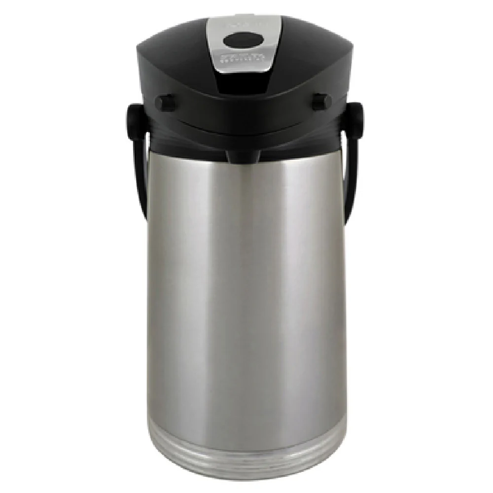 Service Ideas 10-00180-008 2.2 Liter Lever Style Airpot Stainless Steel with Ergonomic Handle Service Ideas 10-00180-008 2.2 Liter Lever Style Airpot Stainless Steel with Ergonomic Handle