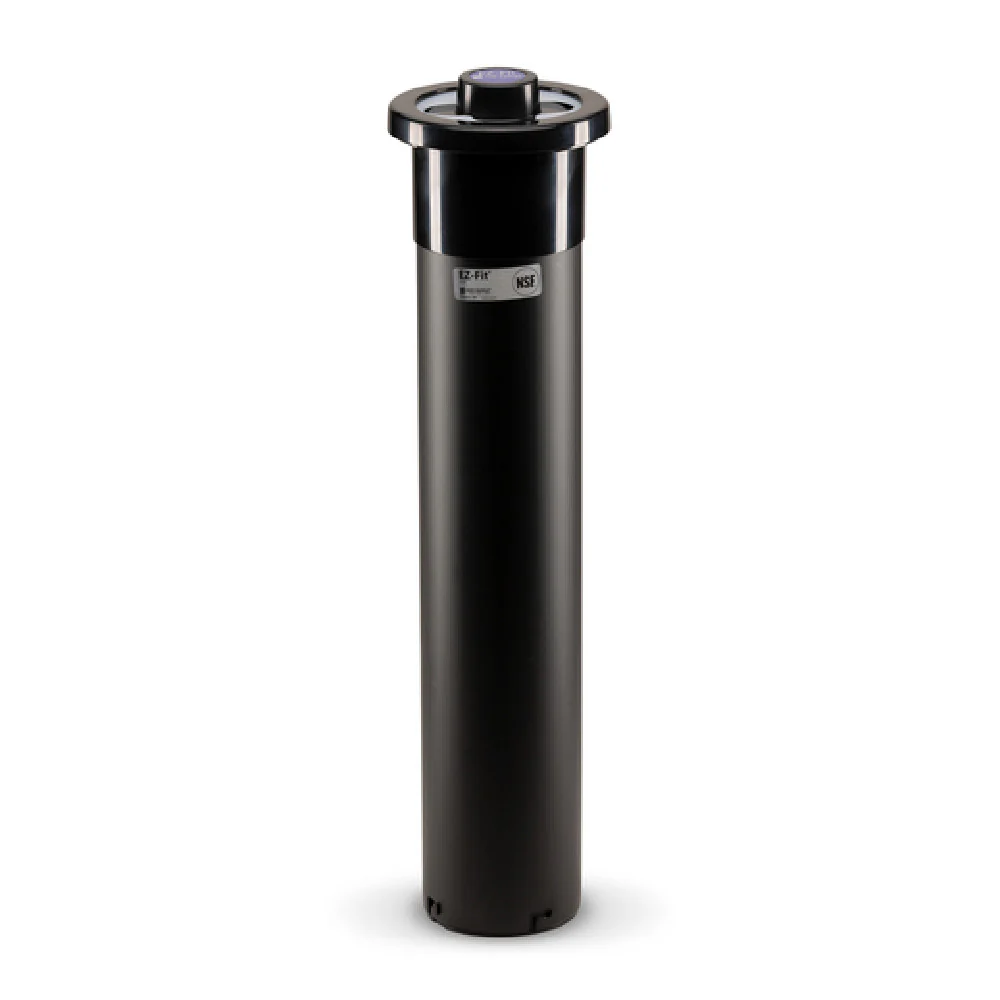 San Jamar L2210 3 to 3-3/4 Inch Rim Plastic Lid Dispenser In-counter Small San Jamar L2210 3 to 3-3/4 Inch Rim Plastic Lid Dispenser In-counter Small