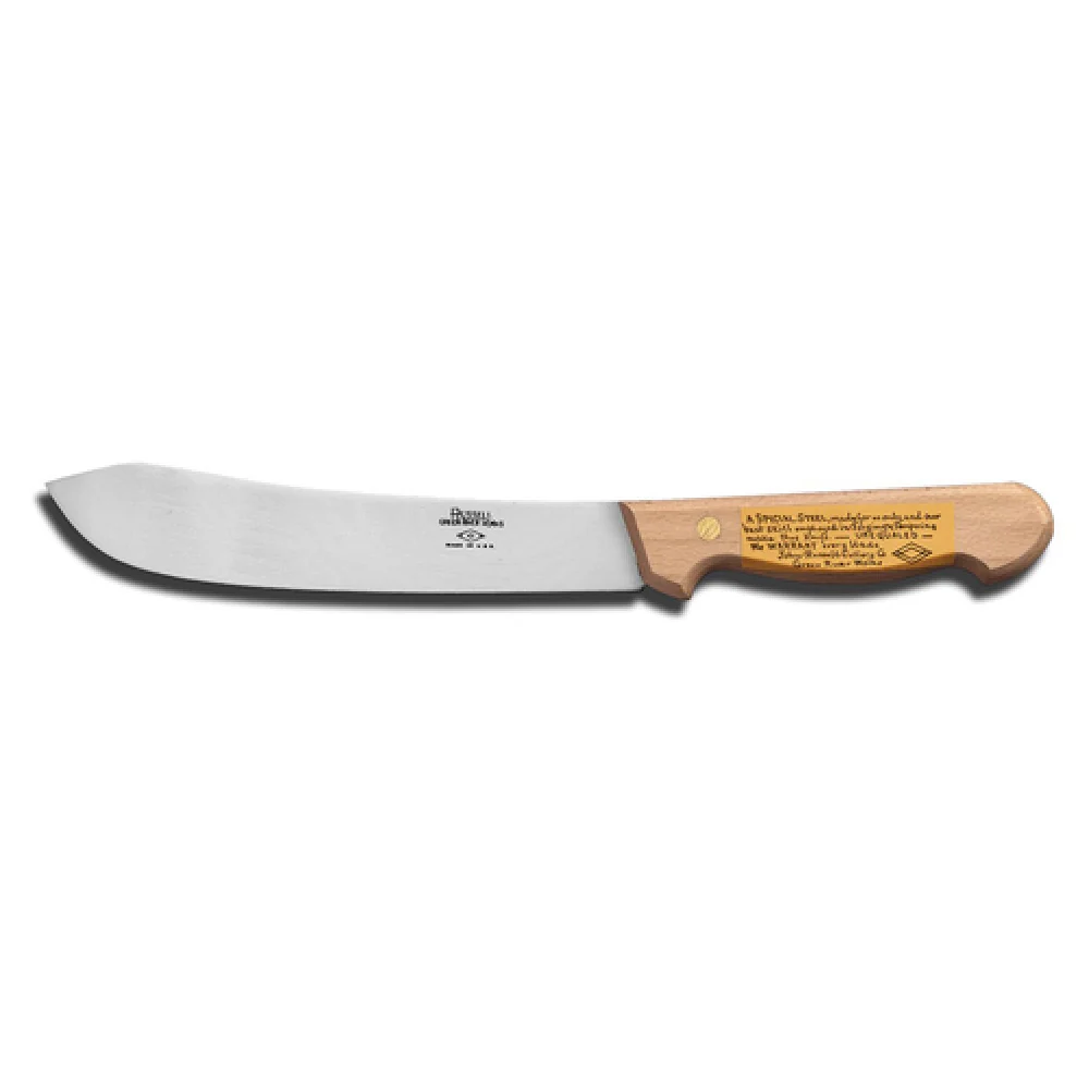 Dexter Russell 4691 8 Inch Blade 8 Inch Butcher Knife High-carbon Steel Beech Handle