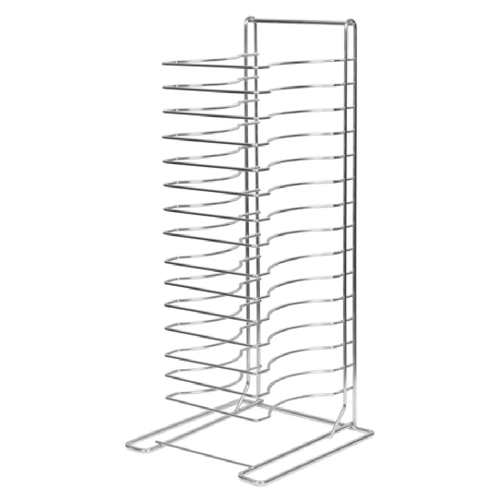 Winco APZT-1015 12 Inch 15-tier Pizza Rack Stainless Steel with Welded Design