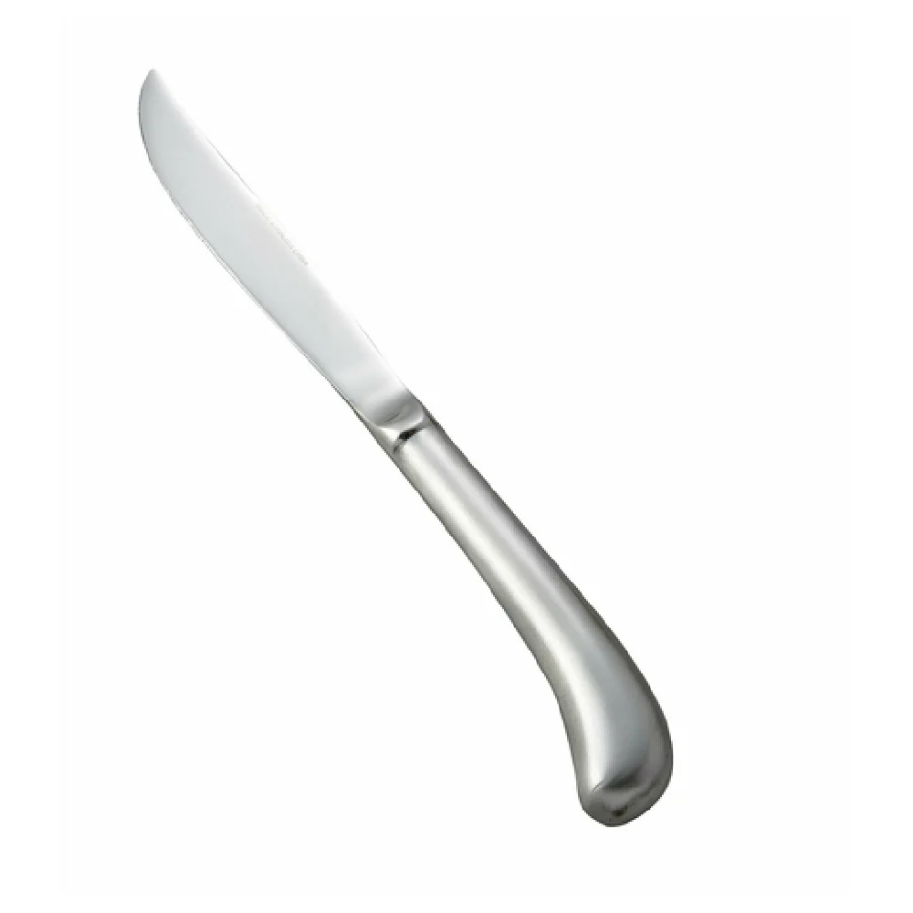 Winco 0015-11 9-1/4 Inch Blade and 9-1/4 Inch Handle Steak Knife Stainless Steel
