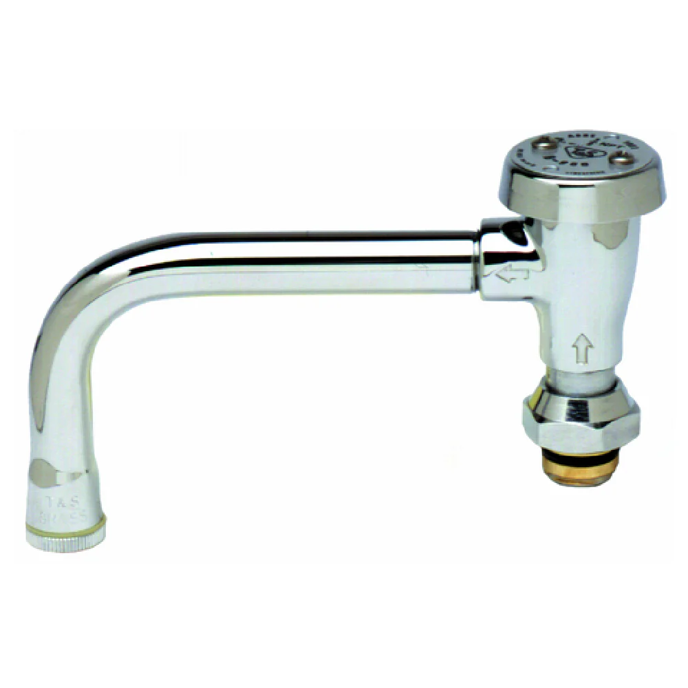 T&S Brass B-0408-02 Vacuum Breaker Swing Nozzle With Stream Regulator 5-3/4