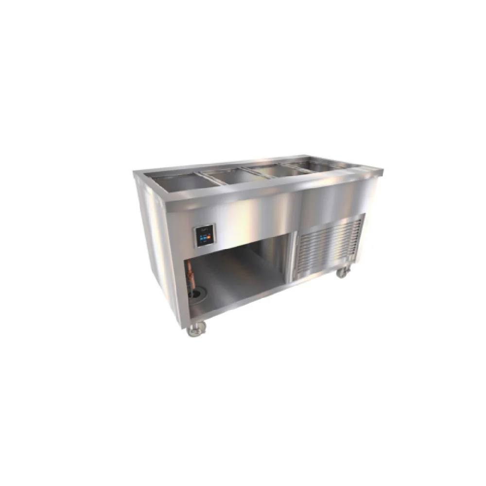Duke TCM-60SS-N7-VALUE 60 Inch Mobile Refrigerated Cold Food Unit with Stainless Steel Top