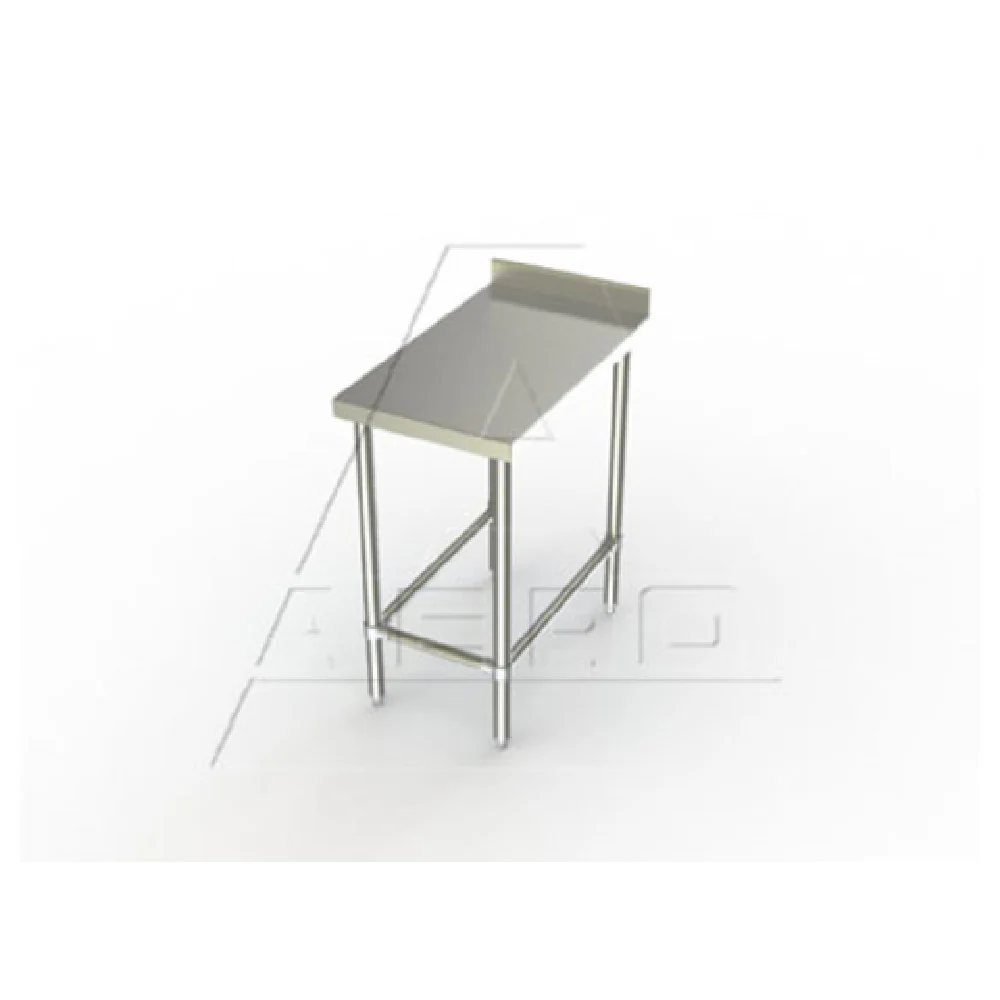 AERO Manufacturing EFT-30 18 Inch Equipment Filler Table with 14 Gauge Stainless Steel