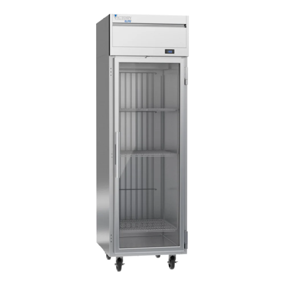 Victory VEFSA-1D-GD-HC 26 Inch Reach-in Freezer 21.66 cu ft Electric Stainless Steel Victory VEFSA-1D-GD-HC 26 Inch Reach-in Freezer 21.66 cu ft Electric Stainless Steel