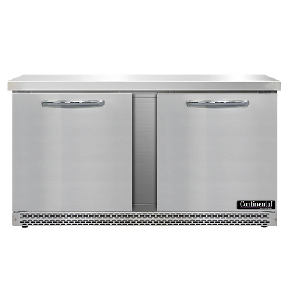 Continental Refrigerator SWF60N-FB 60 Inch Work Top Freezer 17.0 cu ft Two-Section