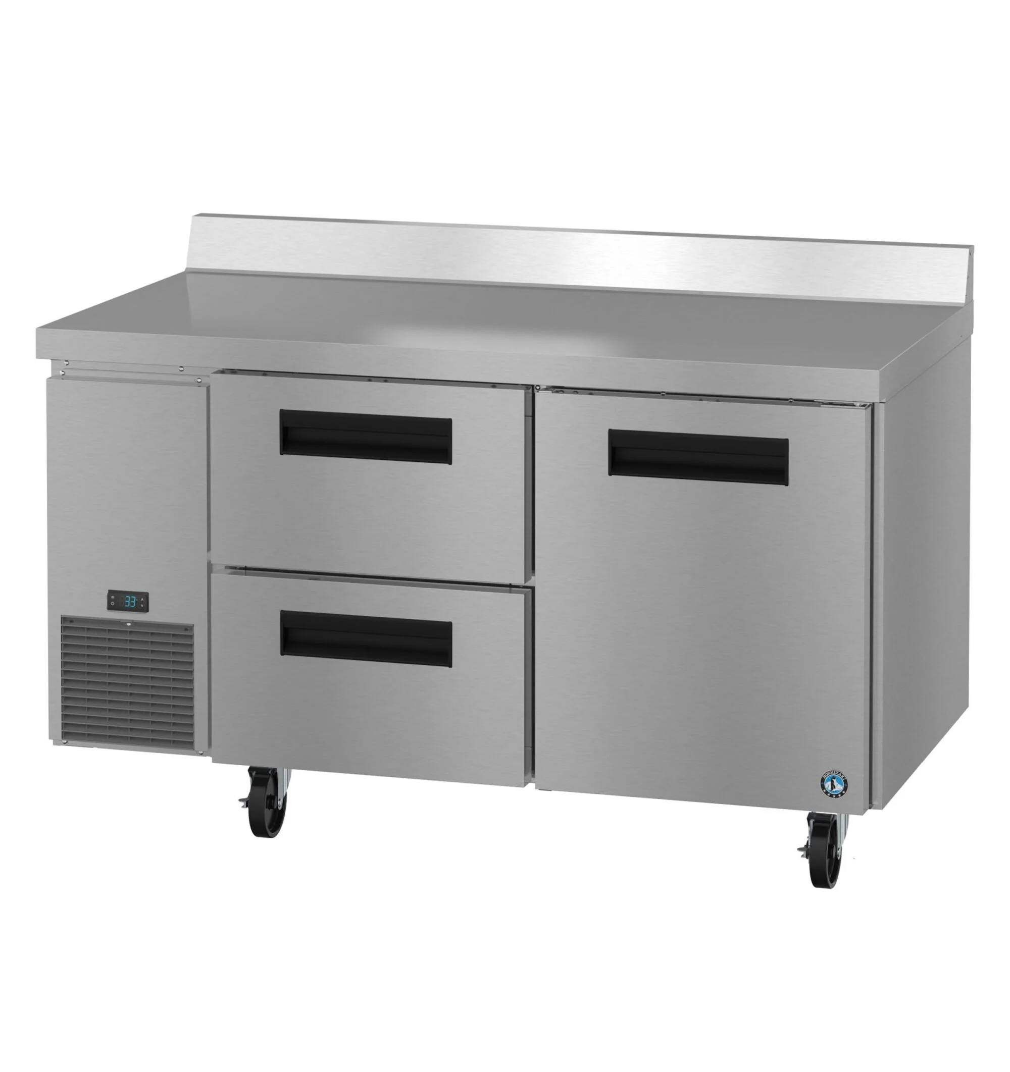 Hoshizaki WLR60B-D2 60 Inch Steelheart Series Worktop Refrigerator 17.22 cu - 2 Section Hoshizaki WLR60B-D2 60 Inch Steelheart Series Worktop Refrigerator 17.22 cu - 2 Section