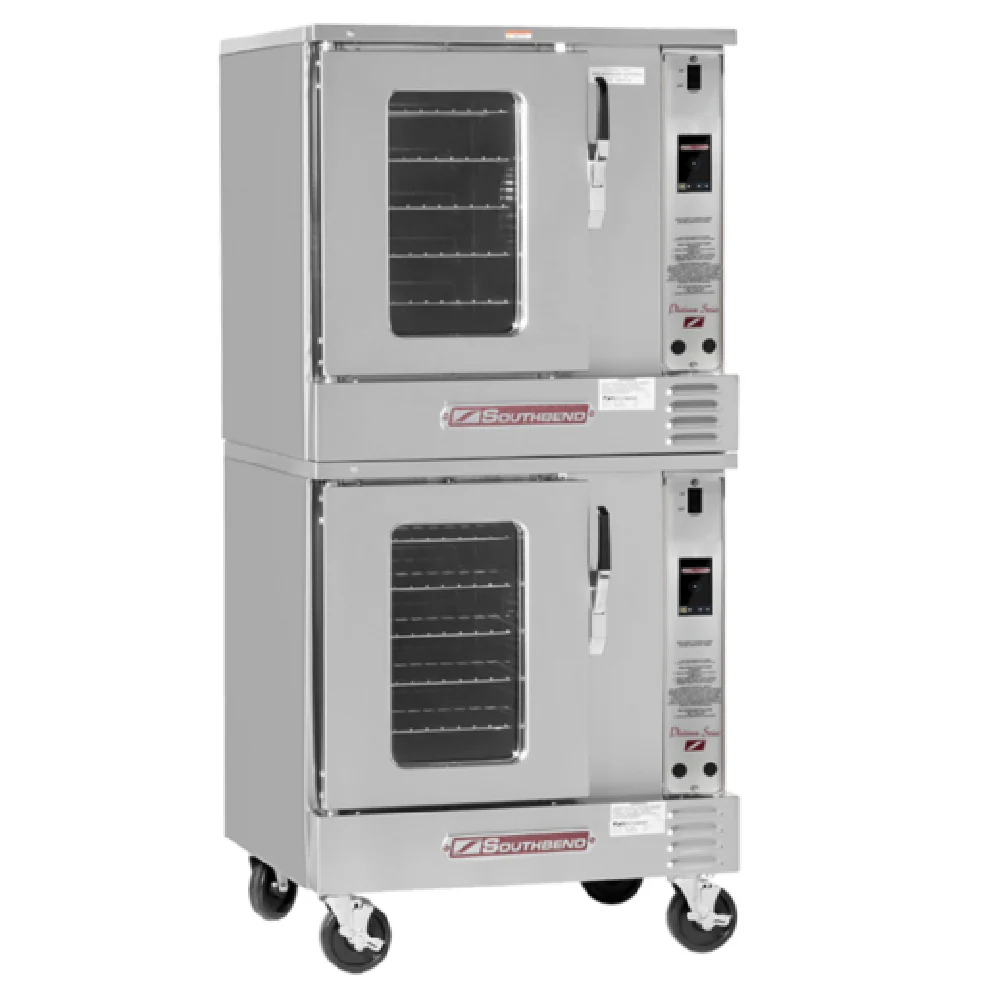 Southbend PCHG60S/T_LP 30 Inch Gas Platinum Double Convection Oven 30000 BTU Southbend PCHG60S/T_LP 30 Inch Gas Platinum Double Convection Oven 30000 BTU