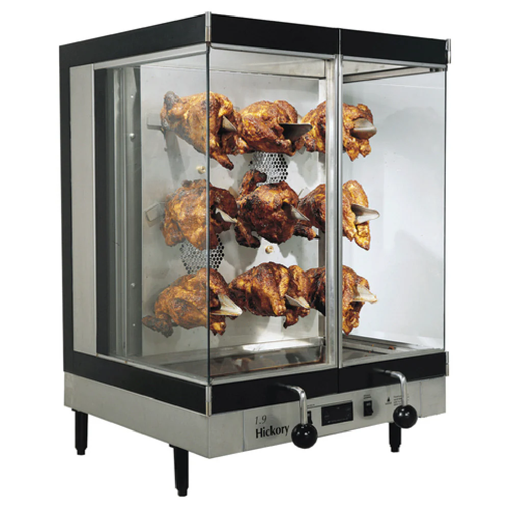 Hickory Industries Inc. N/1.9E 24 Inch Electric Rotisserie Oven Stainless Steel with Manual Control