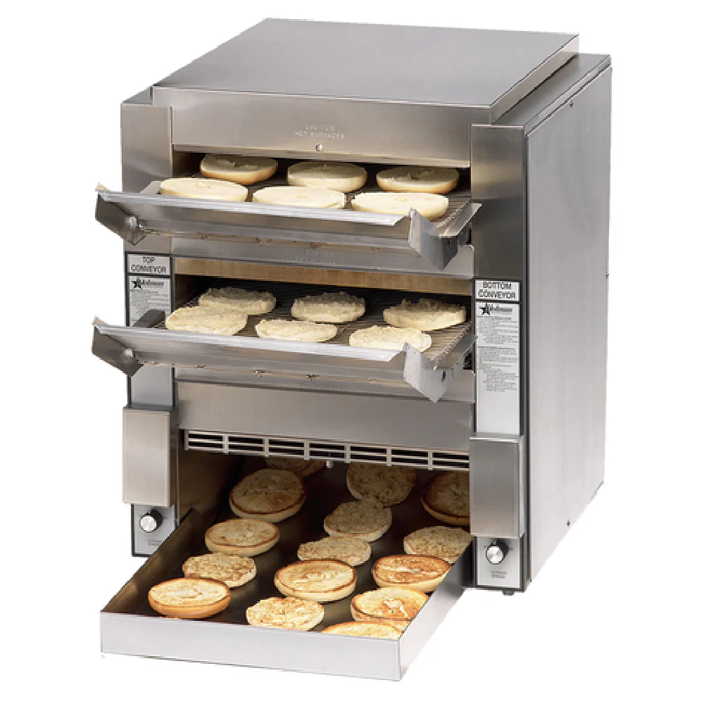 Star DT14_240 14 Inch Dual Conveyor Toaster 2000 Slices Hour Stainless Steel