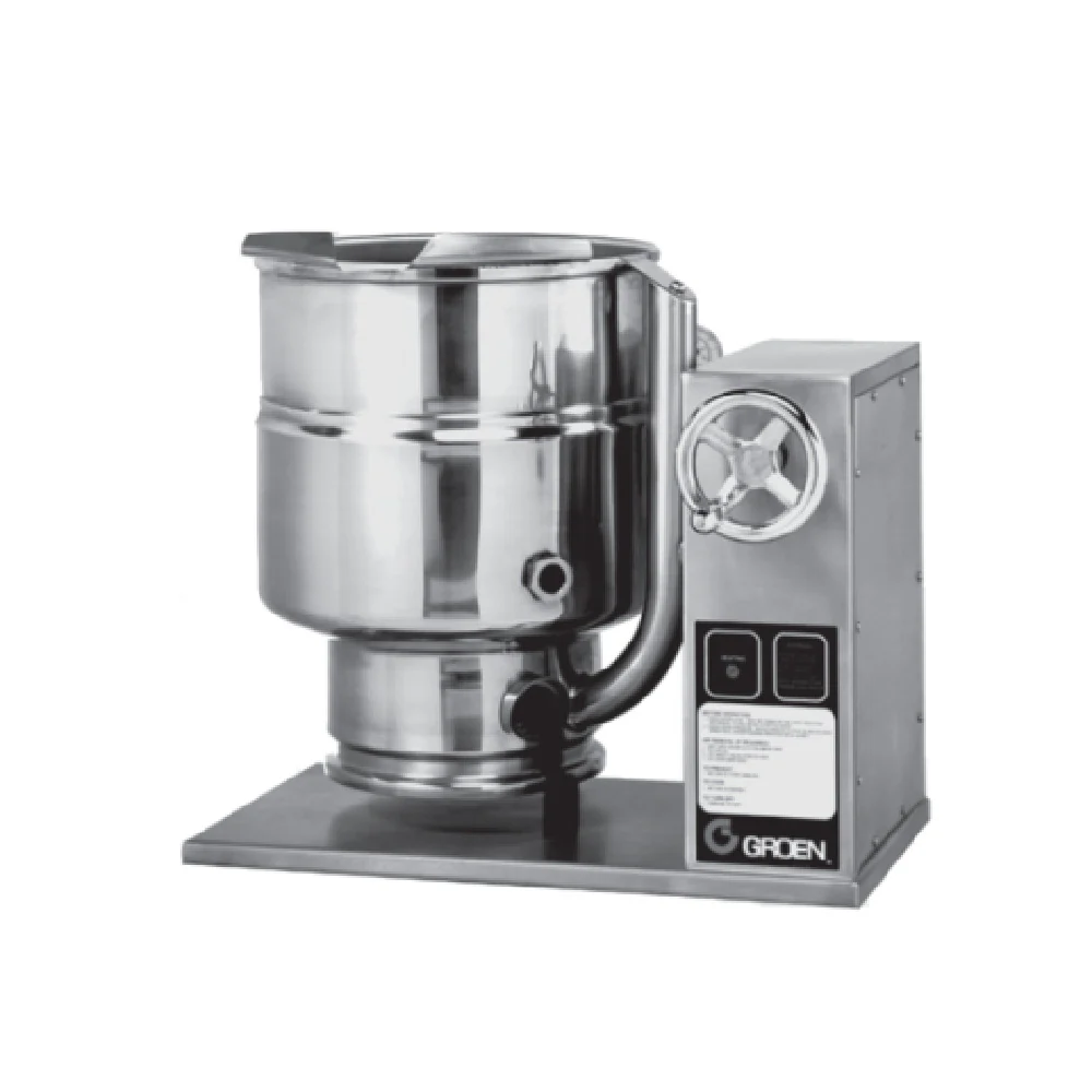 Groen TDBC-24C_208/60/1 24 Quarts Electric Kettle Stainless Steel Crank Tilt