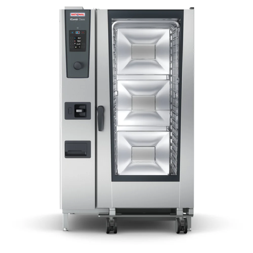 Rational ICC 20-FULL NG 208/240V 1 PH (LM200GG) 42 Inch Combi Oven Gas 305500 BTU Rational ICC 20-FULL NG 208/240V 1 PH (LM200GG) 42 Inch Combi Oven Gas 305500 BTU