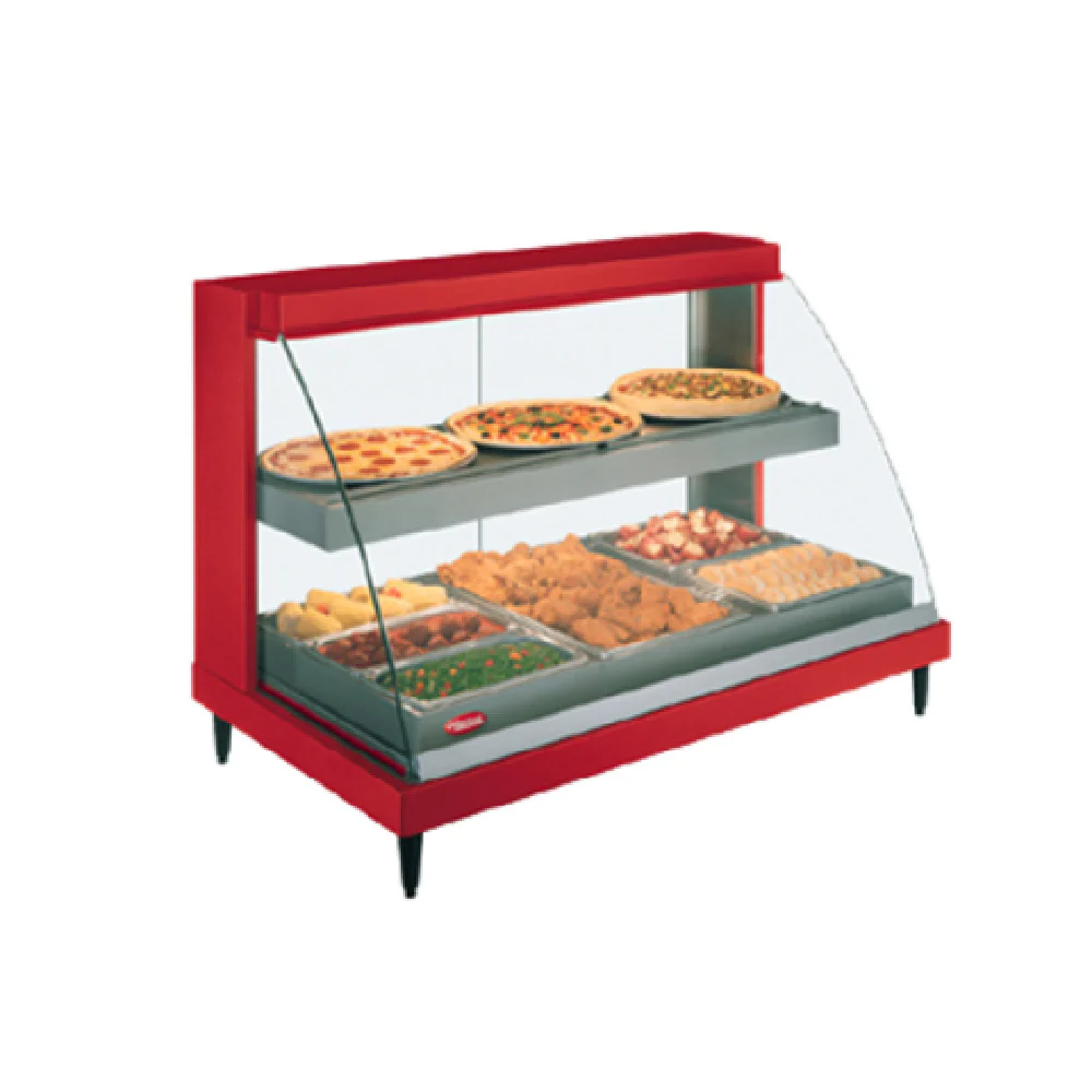 Hatco GRCDH-2PD_240/50/1 32 Inch Countertop Heated Display Case with Humidity