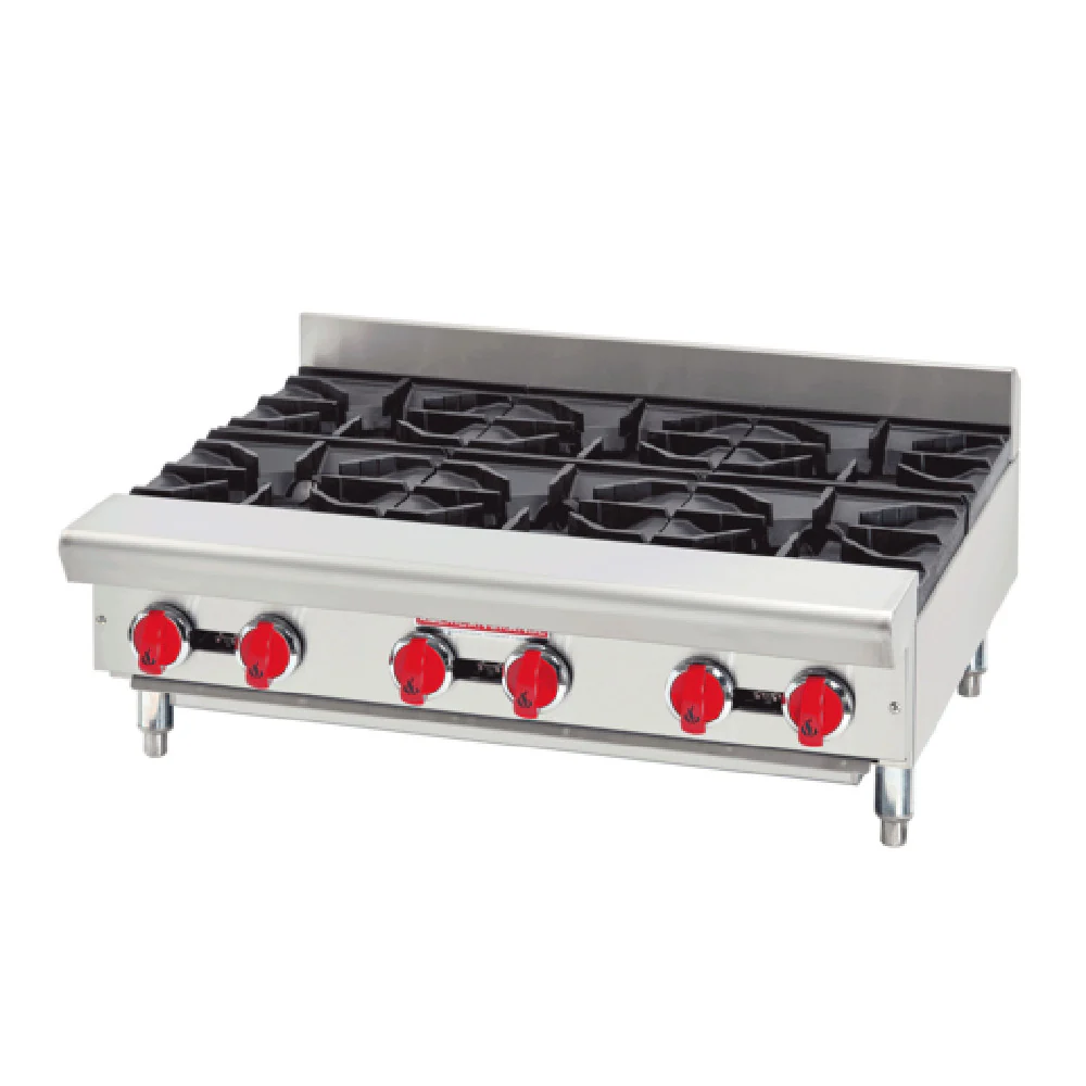 American Range ARSHP-24-2 24 Inch Gas Hotplate with 2 Burners 32000 BTU
