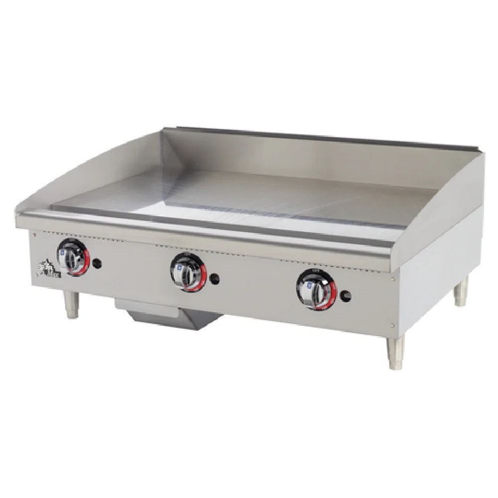 Star 636TSPF 36 Inch Griddle Gas Countertop Heavy Duty with 1 Inch Plate 84900 BTU Star 636TSPF 36 Inch Griddle Gas Countertop Heavy Duty with 1 Inch Plate 84900 BTU