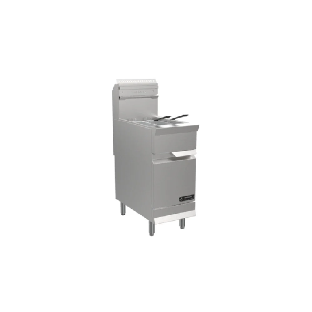 Venancio O50FR 16 Inch Gas Fryer Full Pot with 4 Burners 30000 BTU Venancio O50FR 16 Inch Gas Fryer Full Pot with 4 Burners 30000 BTU