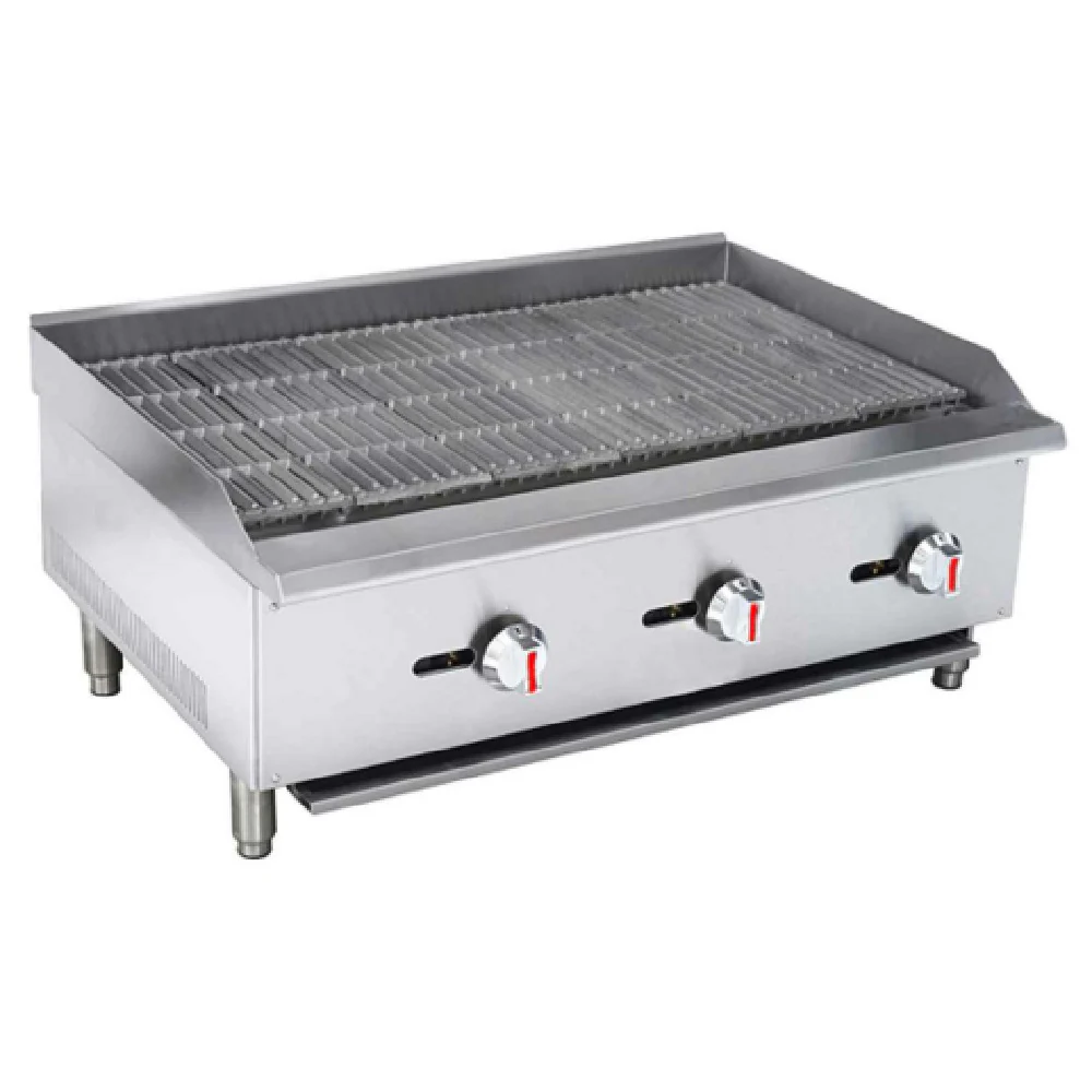 Sapphire Manufacturing SE-CCB36 NG/LP Sapphire Charbroiler Gas Countertop