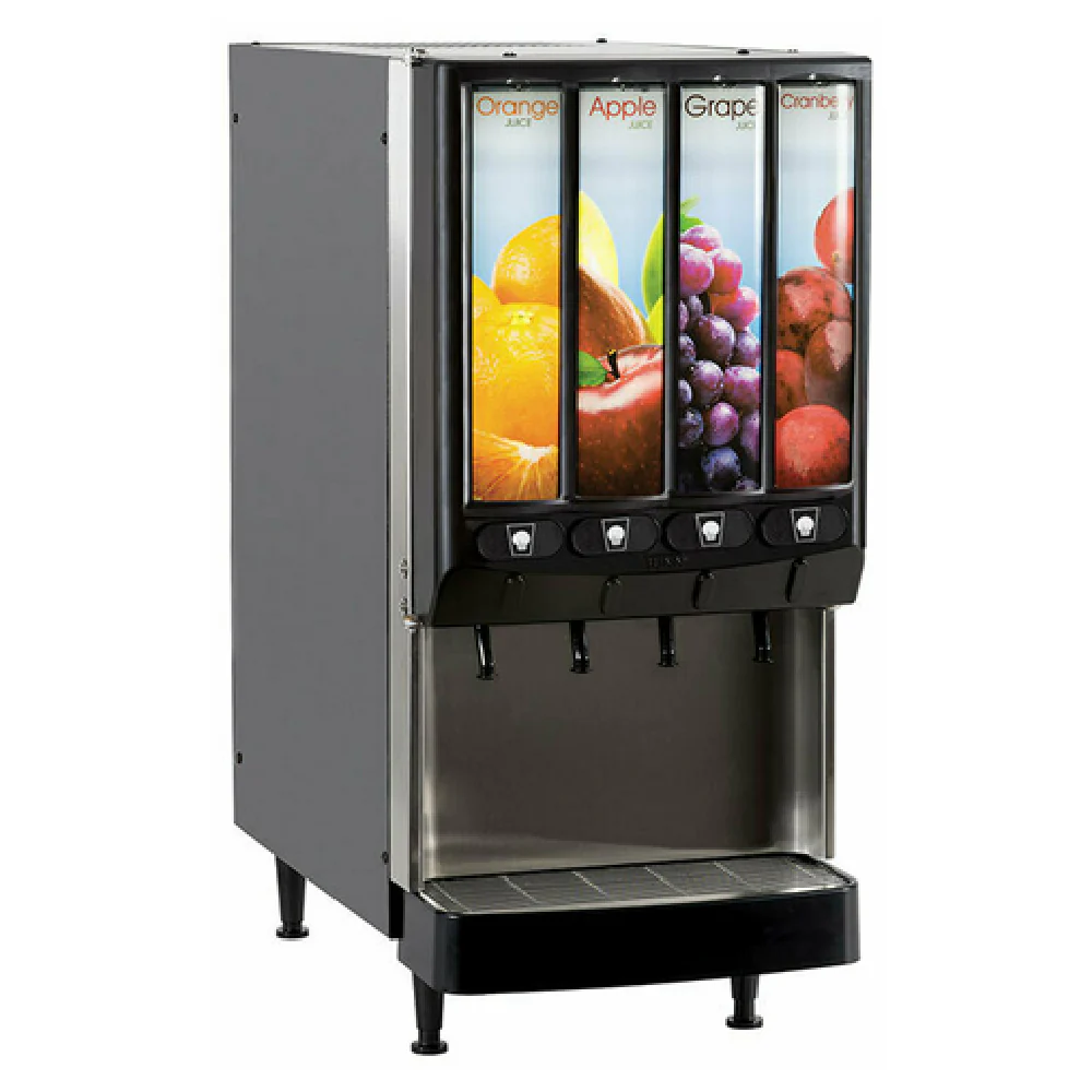 Bunn 37300.0079 15 Inch Electric Juice Dispenser with 18 lb Ice Bank and Lighted Door