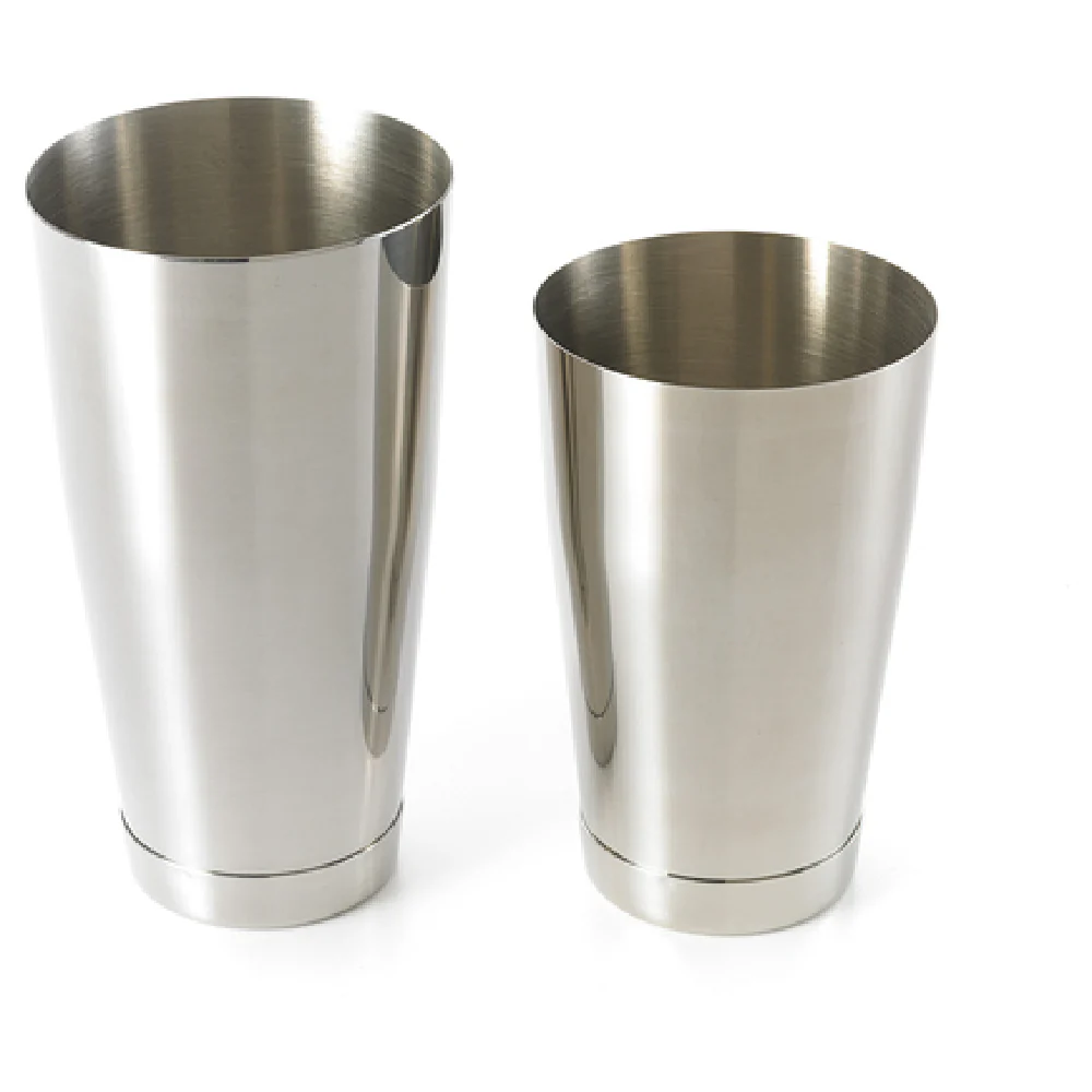 Mercer Culinary M37009 28 Oz. and 18 Oz. Bar Cocktail Shaker Set Stainless Steel