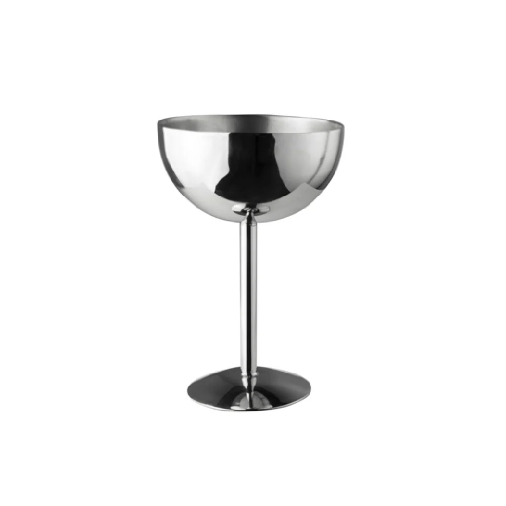 Steelite 5850JX149 8.75 Oz Ice Cream Cup Stainless Steel Williamsburg