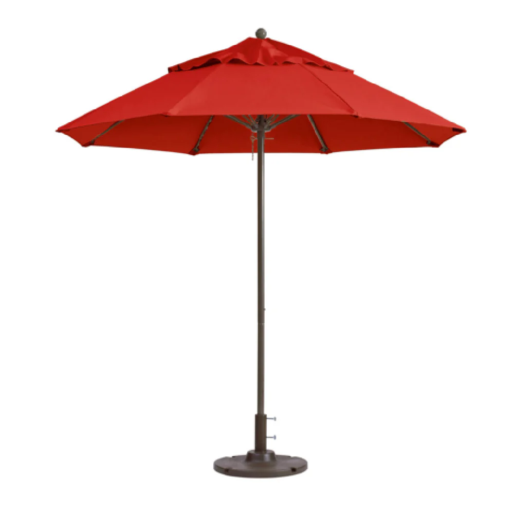 Grosfillex 98866631 108 Inch Round Umbrella Aluminum Pole with Fiberglass Ribs Grosfillex 98866631 108 Inch Round Umbrella Aluminum Pole with Fiberglass Ribs