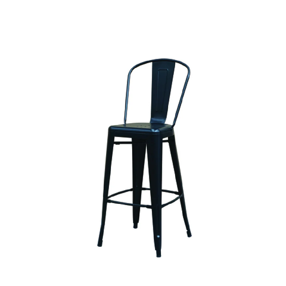 Hubert 11667 CenPro Outdoor Cafe Barstool 400 Lbs. Wieght Capacity 16-1/2