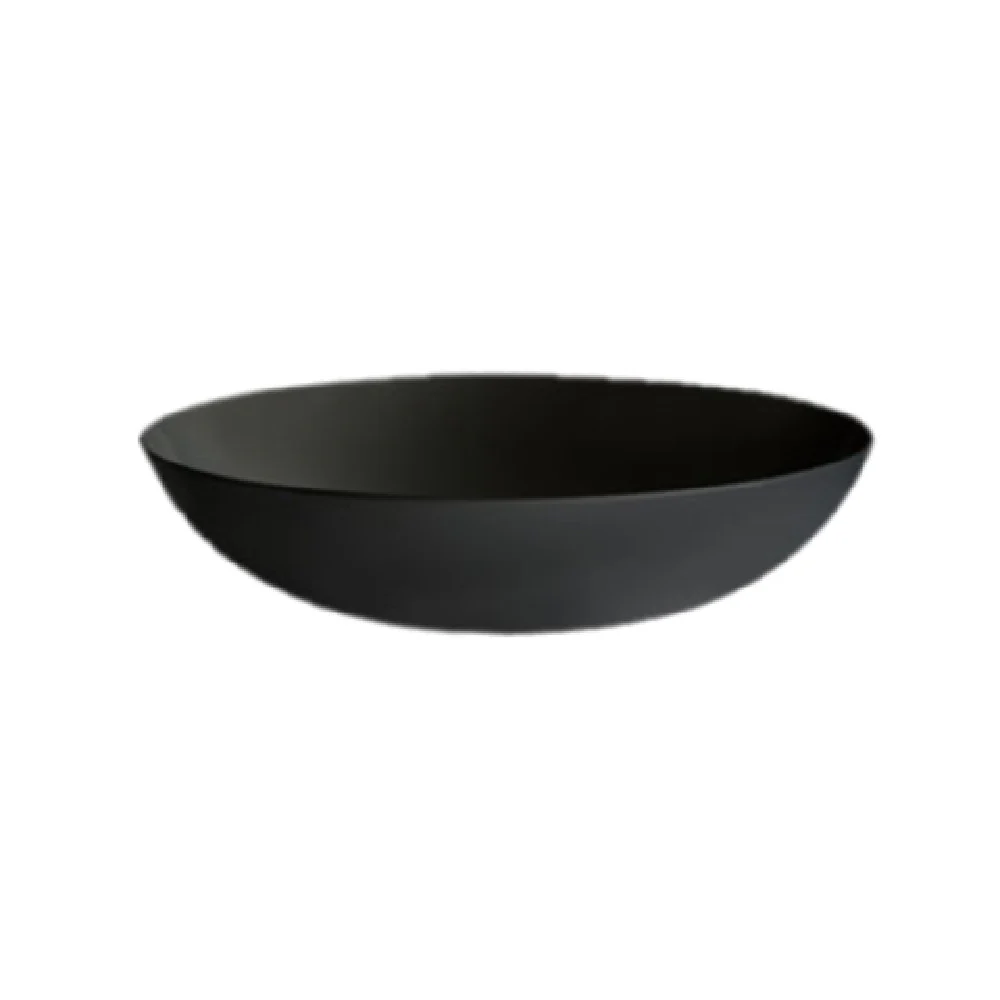 GET Enterprises ML-239-BK 11.4 Quart Bowl Black Break-Resistant Melamine GET Enterprises ML-239-BK 11.4 Quart Bowl Black Break-Resistant Melamine