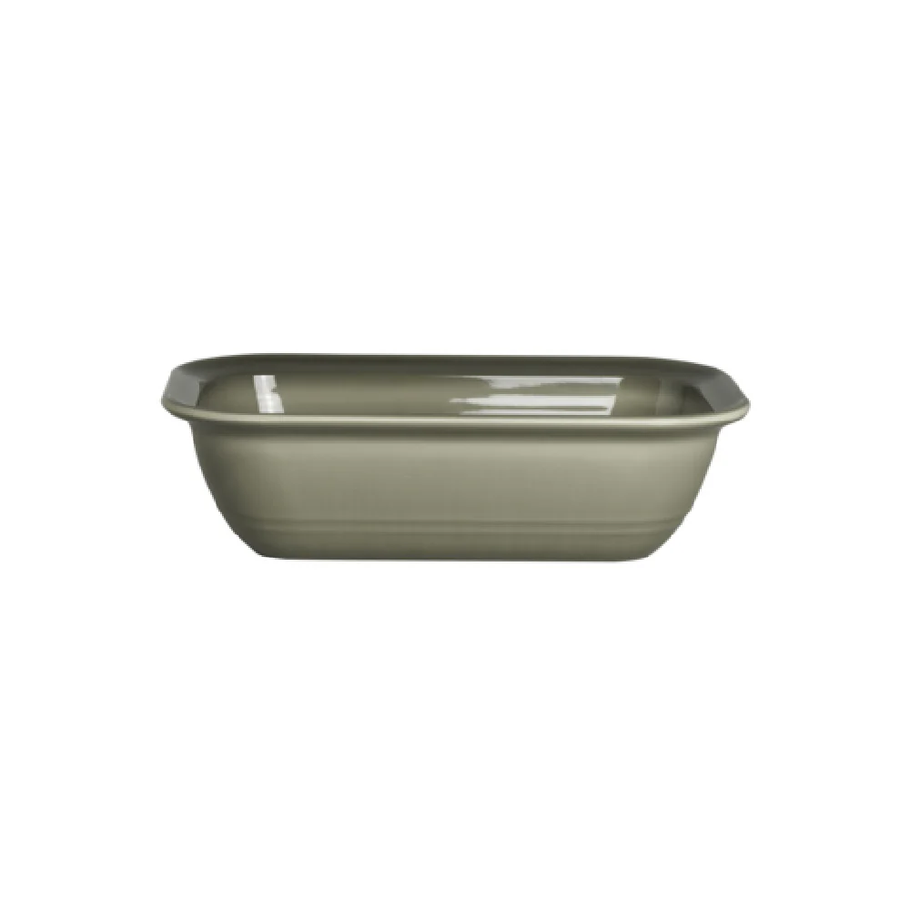 Steelite 7802ZM2847 1.5 Qt Grey Bowl Melamine Rectangular 10 Inch