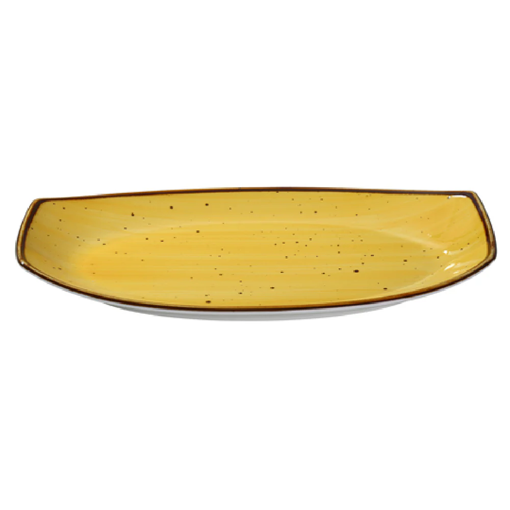 Yanco LY-213YL 13 Inch Rectangular Plate Porcelain Yellow Dishwasher Safe Yanco LY-213YL 13 Inch Rectangular Plate Porcelain Yellow Dishwasher Safe