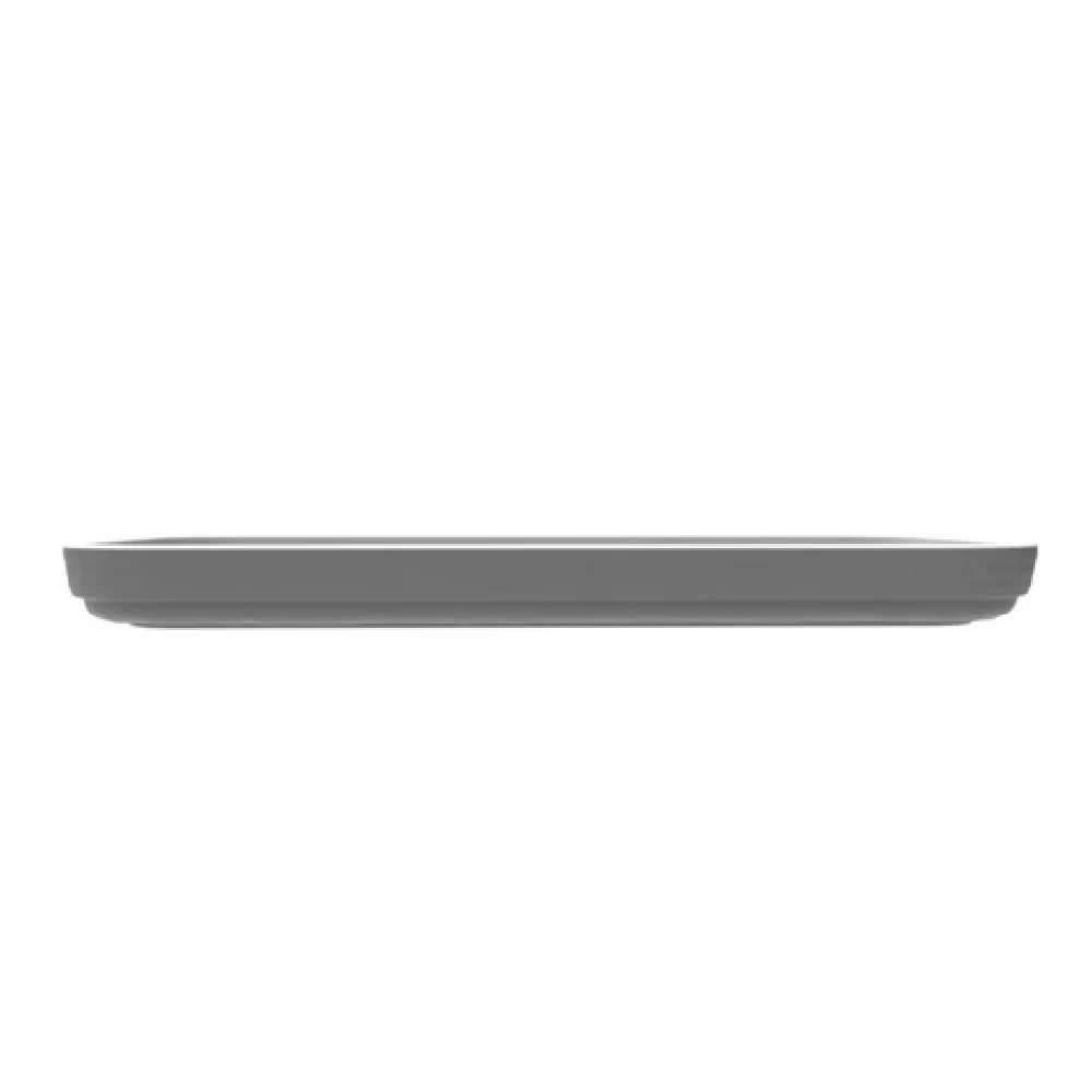 GET Enterprises RS-2-116-WM/GRM 11 Inch Roca Balance Platter Stackable Melamine Two Tone