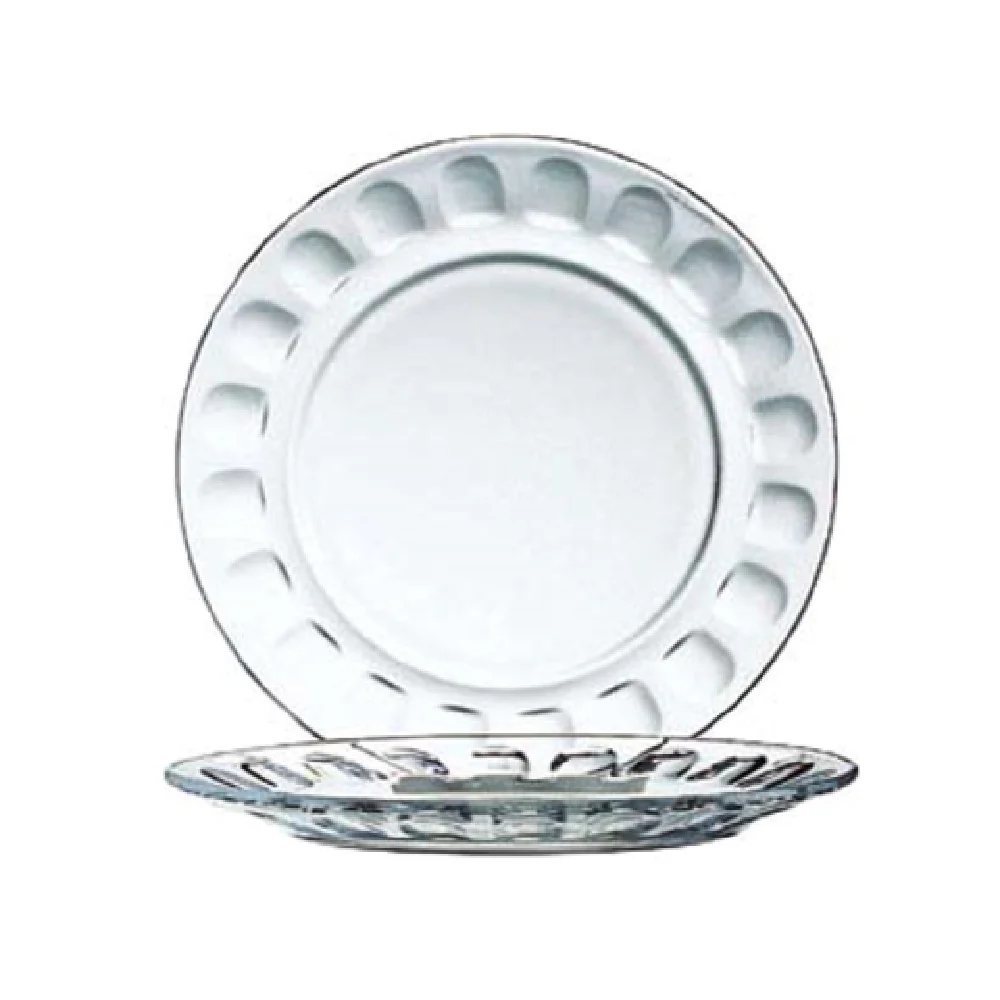 Arc Cardinal 01158 7.5 Inch Soda Lime Glass Roc Plate Pack of 36 Arc Cardinal 01158 7.5 Inch Soda Lime Glass Roc Plate Pack of 36