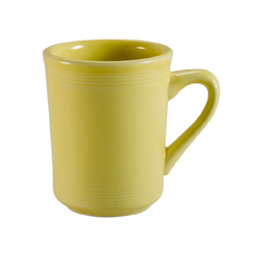 CAC China TG-17-SFL 8 Oz Porcelain Embossed Round Mug Sunflower 3-1/4 Inch CAC China TG-17-SFL 8 Oz Porcelain Embossed Round Mug Sunflower 3-1/4 Inch